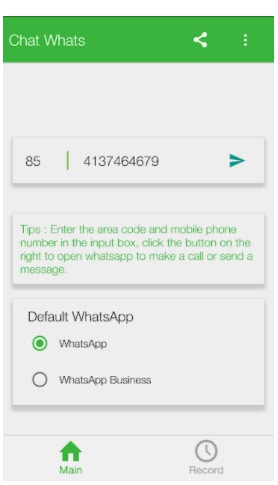 How To Chat Whatsapp Without Saving Number